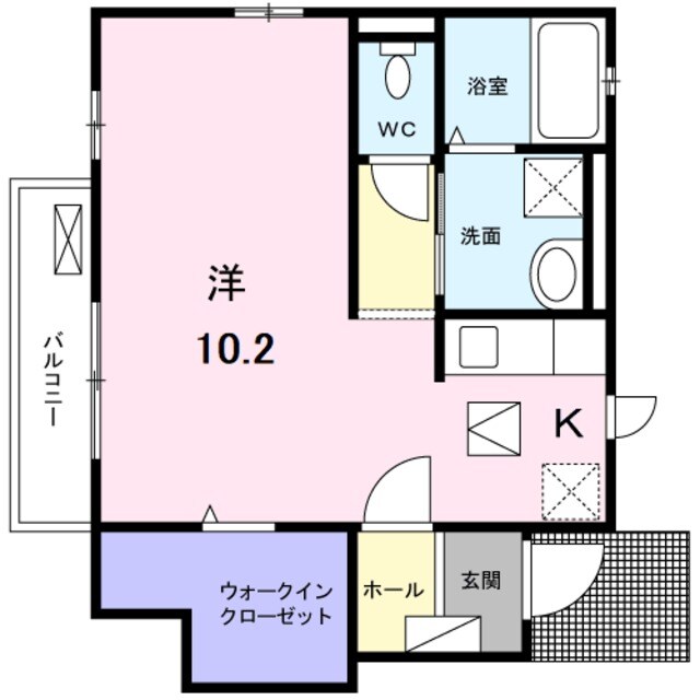 京　ＲＡＮＺＡＮ　Ⅱの物件間取画像