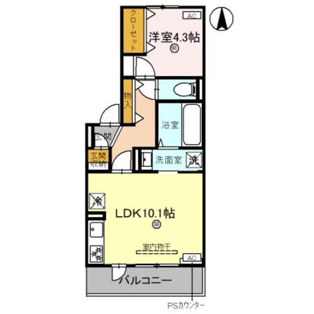 アドラブールの物件間取画像