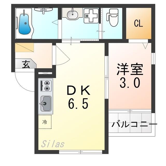 Ｖｅｒｎａの物件間取画像