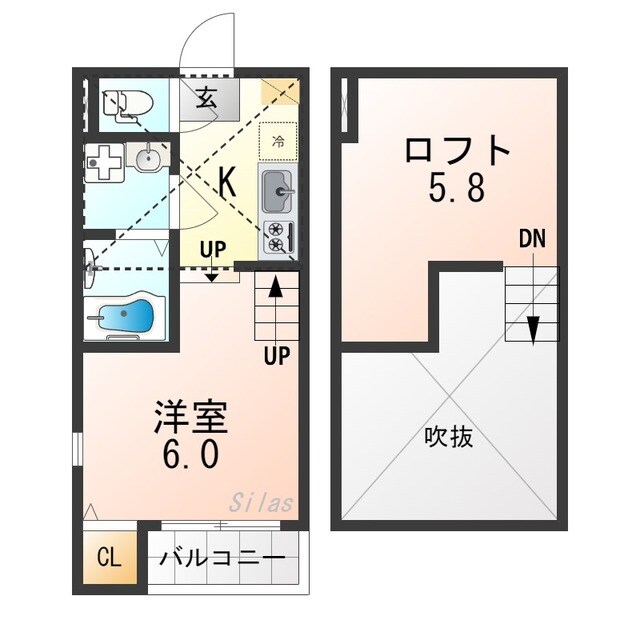 ハーモニーテラス京都石田Ⅱの物件間取画像