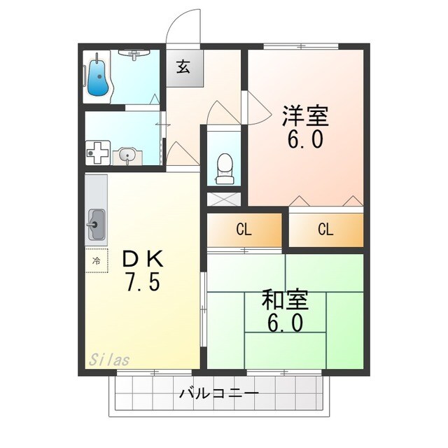 サンライフ葵の物件間取画像