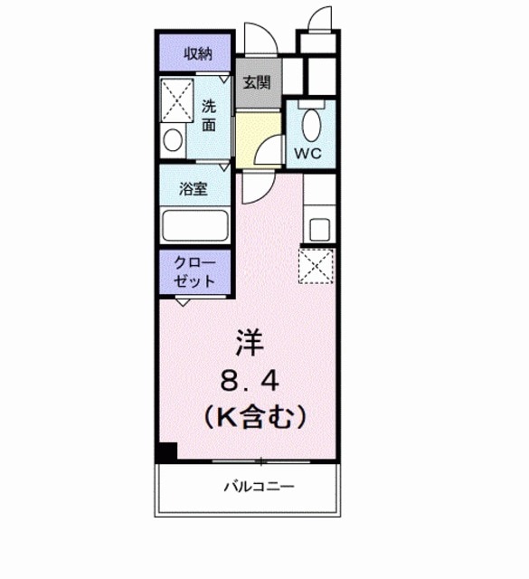 コモドハイツ・クゥの物件間取画像