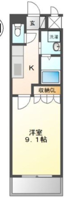 エクセルコート・まはたぎの物件間取画像