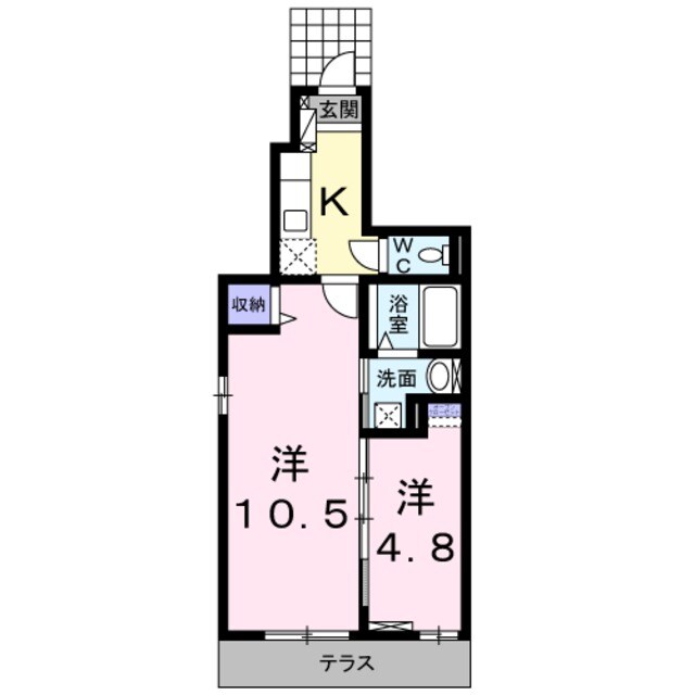 パールアイランドの物件間取画像