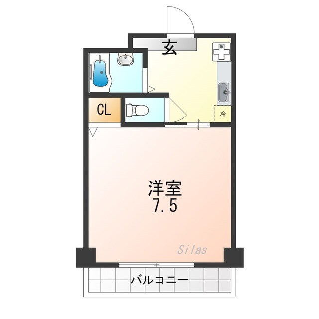 CASA井の物件間取画像