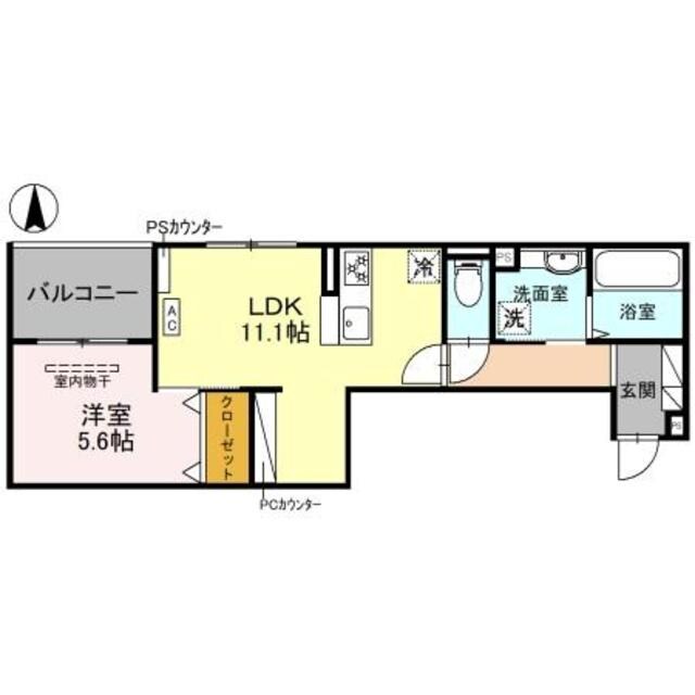 （仮）Droom京都市下京区東魚屋町の物件間取画像