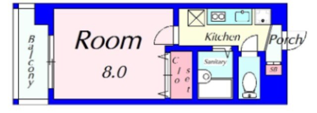 アート衣笠の物件間取画像