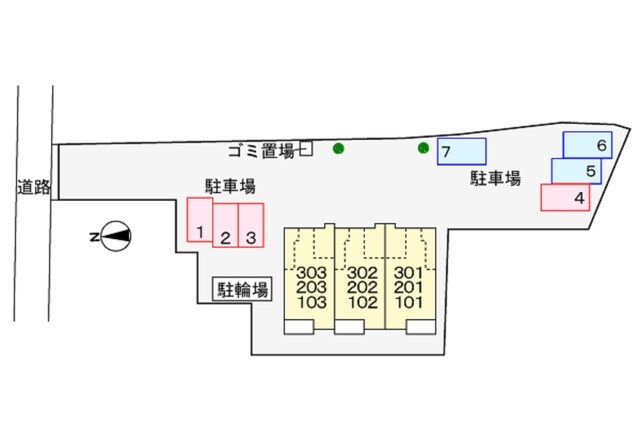 グランディールの物件外観写真