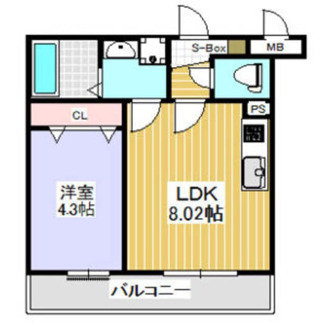 KTIレジデンス上桂の物件間取画像