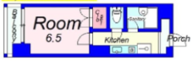 ス・プレール北野の物件間取画像