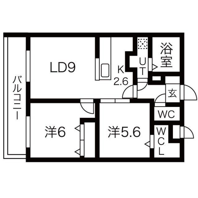 BERG　FUJINOMORI（ベルグフジノモリ）の物件間取画像