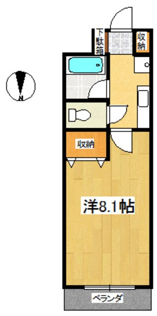 プレミール車道の物件間取画像