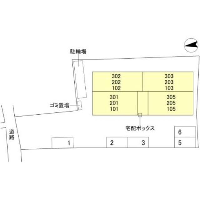 ルーセント伏見稲荷の物件外観写真