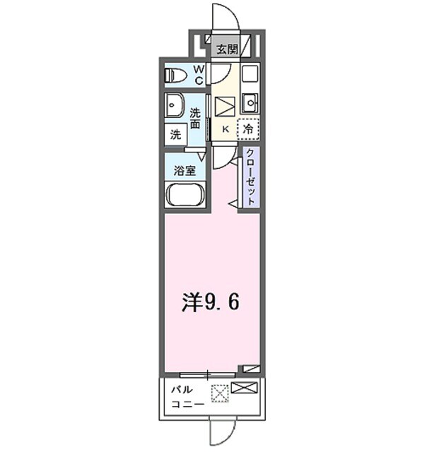 フリージアの物件間取画像