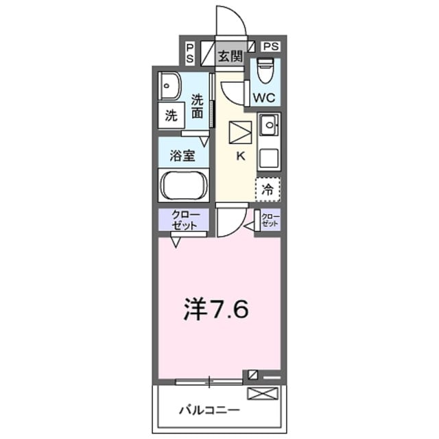 フリージアの物件間取画像