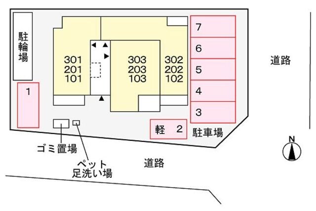 ブルックⅢの物件外観写真