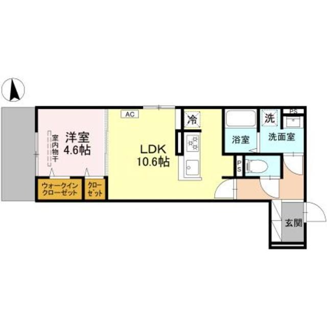 D-ROOM 丹波橋の物件間取画像