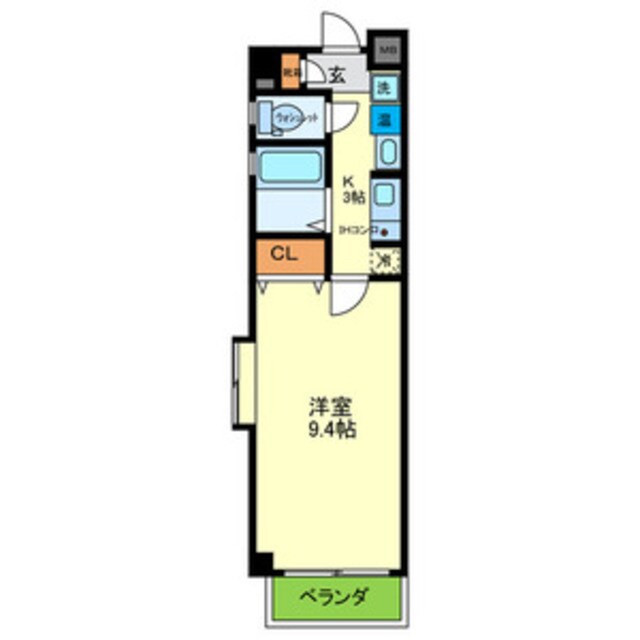 レイディアンスⅡの物件間取画像