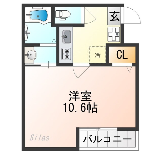 EN西ノ京二条の物件間取画像