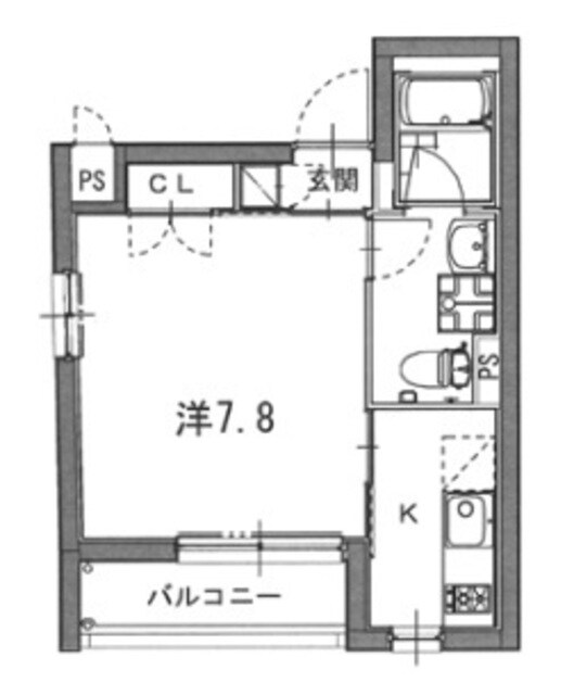アフロディーテ千本中立売の物件間取画像