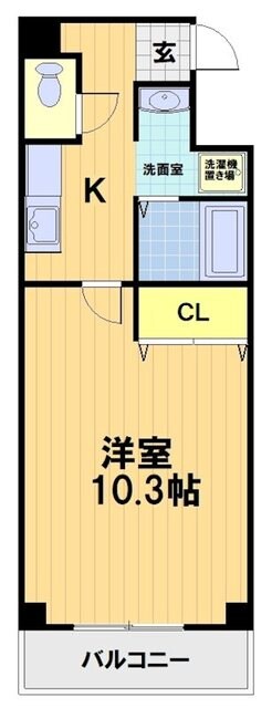 PAL西円町の物件間取画像