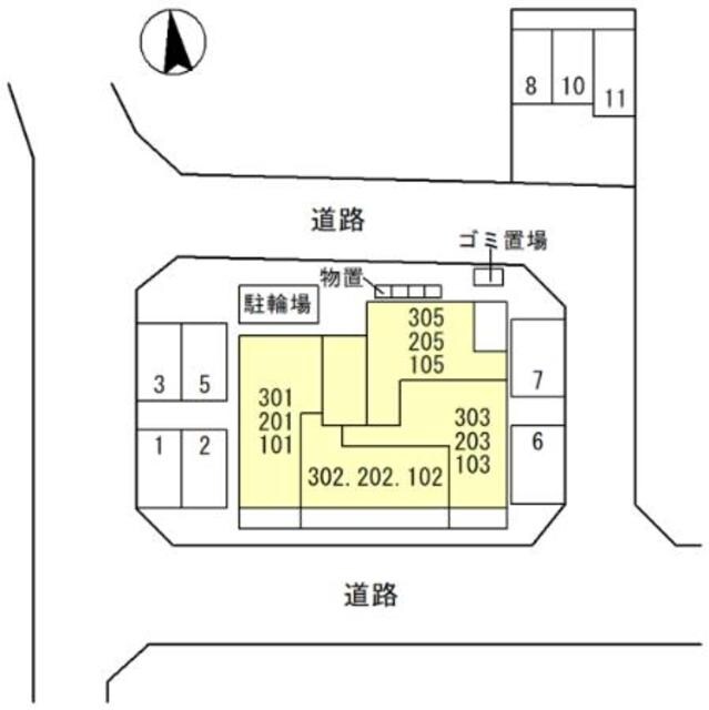 ベルテンポ東向日の物件外観写真
