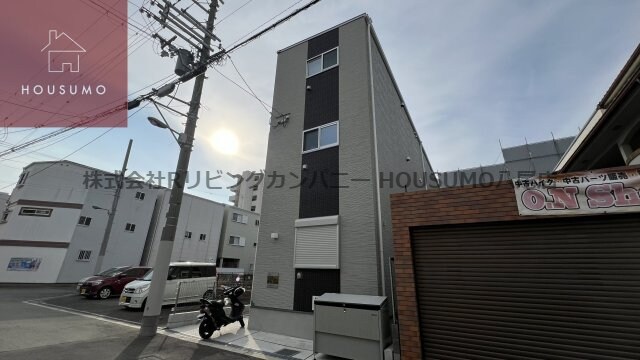 ハーモニーテラス平野市町の物件外観写真