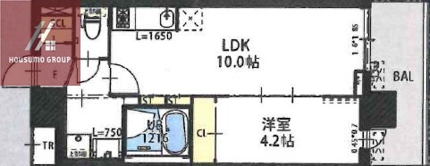 Grand Luceの物件間取画像
