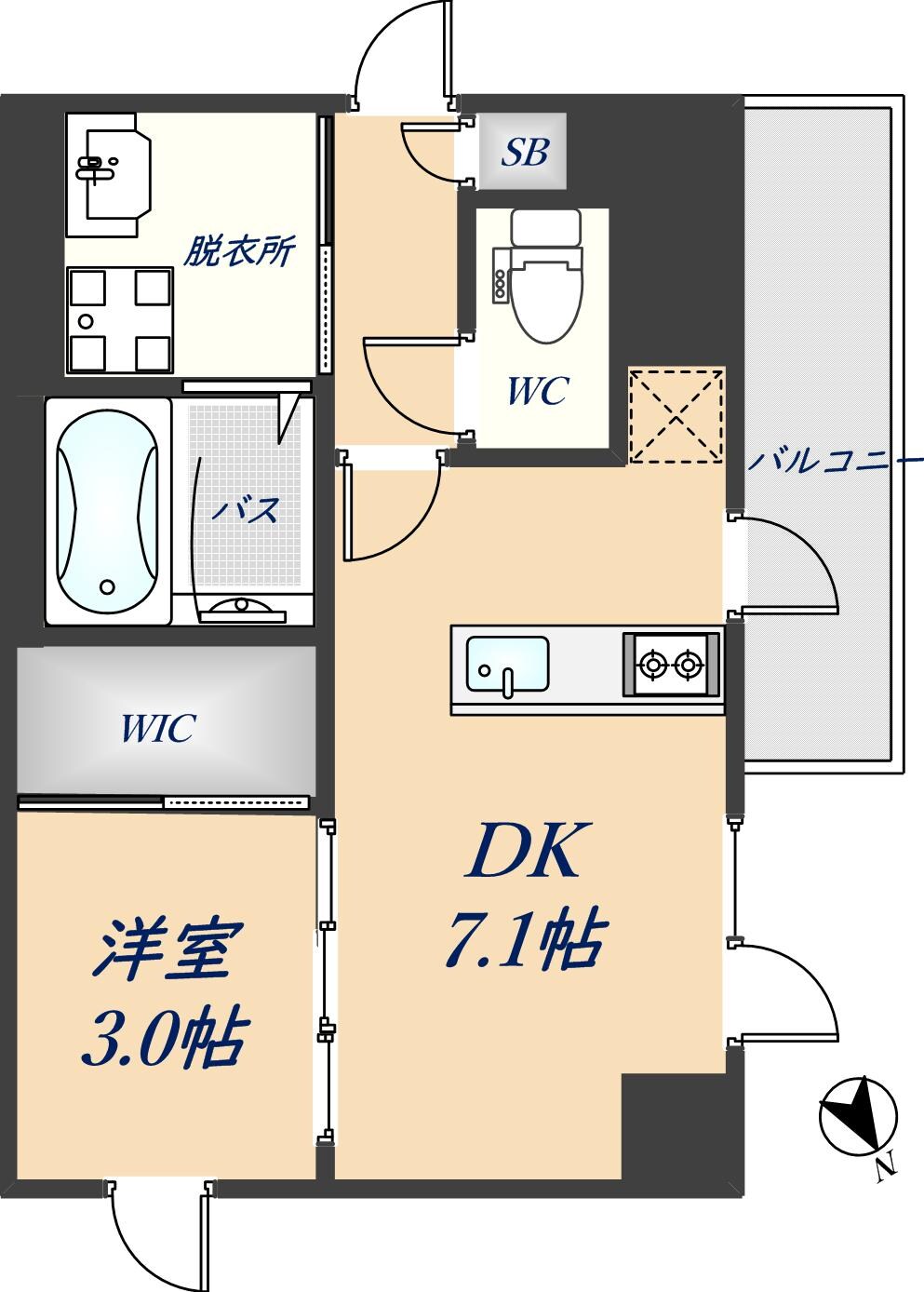 (仮称)喜連瓜破2PJの物件内観写真