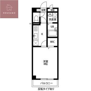 アンプルールフェールバレルコートの物件間取画像