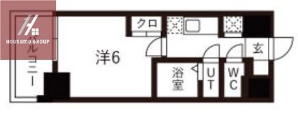ワールドアイ大阪城EAST3の物件間取画像