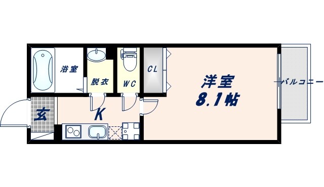 ノイヴェル小路の物件間取画像