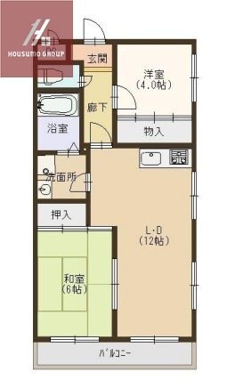 ウエストリバー山本　の物件間取画像