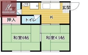 マサキハイツの物件間取画像