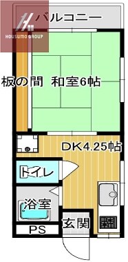 レジェンド小阪の物件間取画像