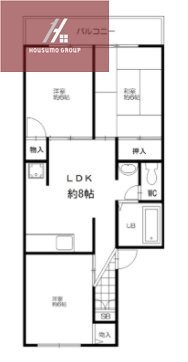プレミールたつみの物件間取画像