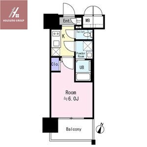 エスリード ザ・イーストレジデンス大阪城の物件間取画像