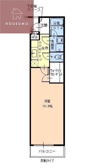 フジパレス喜連東五丁目の物件間取画像