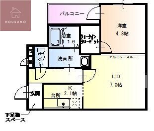 チェリーブロッサムⅠ番館の物件間取画像