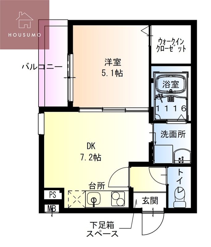 フジパレス明美町の物件間取画像