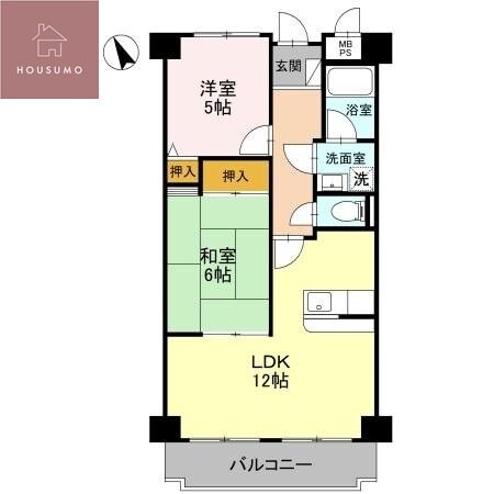 サニーコート浅井の物件間取画像