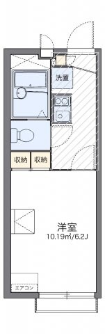 レオパレスばらの物件間取画像