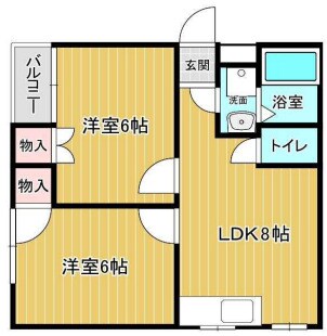 Rinon東山本新町の物件間取画像