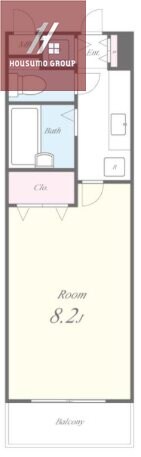 ヴィラハピネスの物件間取画像