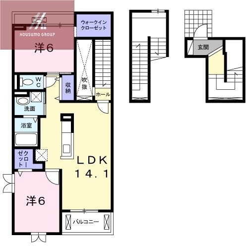 ビラ・アリエッタの物件間取画像