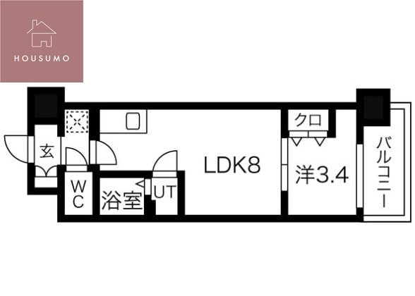 Mv.ms大阪新加美の物件間取画像