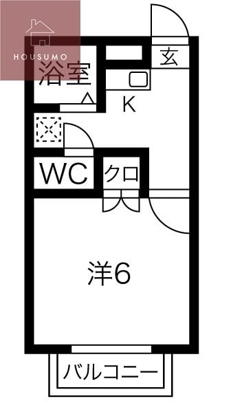 プレジール八尾南の物件間取画像