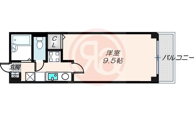 リバティコートの物件間取画像