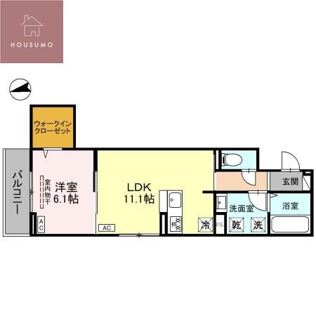 仮称）D-ROOM平野区平野本町5丁目PJの物件間取画像