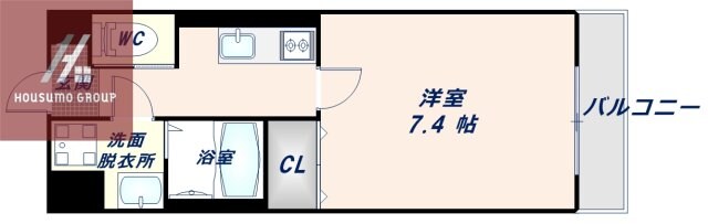 メゾン上小阪の物件間取画像